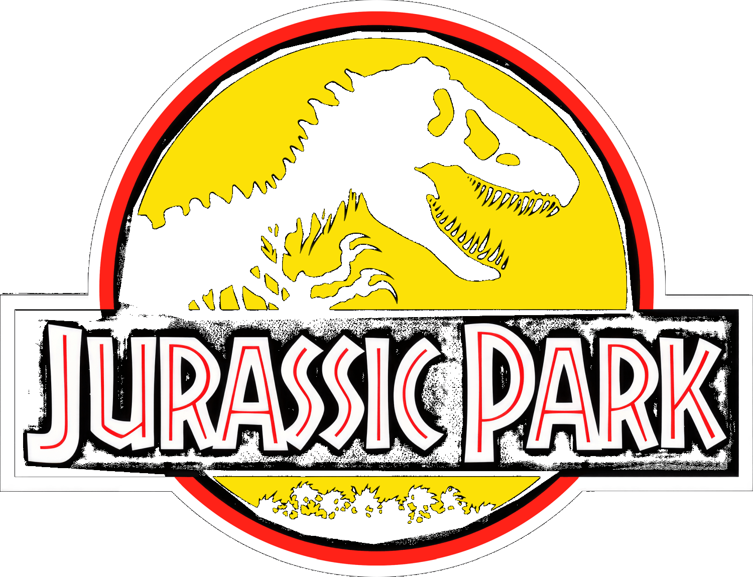 Jurassic Park logo for Super Nintendo